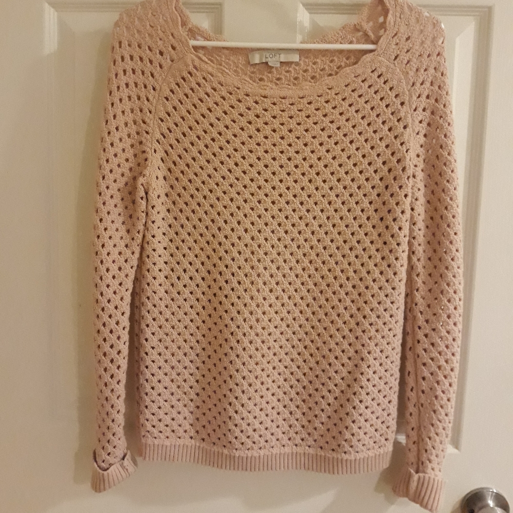 Loft sweater soft pink